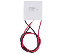 Thermoelectric Power Generator SP1848 27145 High Temperature Resistant TEG Peltier Module for Power Generation Cooling Heating Applications Semiconductor Material 40x40x4mm