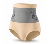 Thermogenic Fat-Burning Sculpting Shorts,4-In-1 Micro-Particle Sculpting Fat-Burn Yoga,Women Seamless High-Waist Tummy (Nude, XXL)