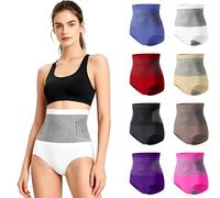 Thermogenic Fat-Burning Sculpting Shorts, High-Waisted Shapewear Tummy Control, 4-In-1 Micro-Particle Sculpting & Fat-Burn Shorts For Yoga Running Gym, Firming And Shaping Yoga Pants White