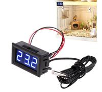 Thermograph Fish Tank, - Precise Waterproof LED Aquarium, Digital Temperature Meter Car, Refrigerator Aquaculture Indoor Decoration | Fish Tank,Precise Waterproof LED Aquarium Digital Temperature M