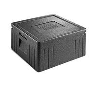 Thermohauser EPP Thermo Box Pizza Eco Line with Lid - 22 Litre Volume - 41 x 41 x 23 cm - Pizza Box for Delivery Service