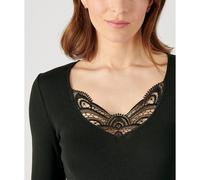 Thermolactyl Ribbed T-Shirt, Grade 3 Black