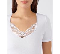 Thermolactyl Ribbed T-Shirt, Grade 3 White