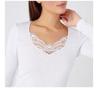 Thermolactyl Ribbed T-Shirt, Grade 3 White