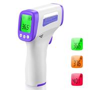 Thermometer for adults, Digital Thermometer infrared Forehead thermometer, Baby Thermometers with Fever Alarm, LCD Screen, Accurate Reading and Memory Function, non Contact Temperature Thermometer