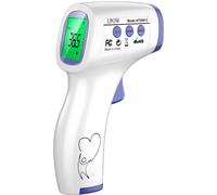 Thermometer for Adults, No Touch Forehead Digital Thermometer, Infrared Thermometer for Baby Kids with High Temperature Alarm
