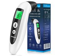 Thermometer for Adults SOVARCATE Digital Infrared Thermometer Forehead and Ear for Fever Accurate Reading for Baby Kids Adults - New Algorithm