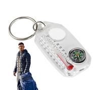 Thermometer, key fob, survival, key fob for survival thermometer, key ring with thermometer