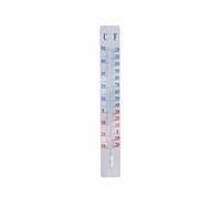 Thermometer On Sturdy Plate Outdoor Durable Bold Numbers Fallen Fruits