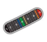 Thermometer Sticker for Coffee, Strong Adhesive Reusable Color Change Band, Sticker Fish Tank Temperature Sticker Brewing Thermometer Strip Adhesive Thermometer Sticker