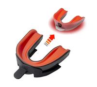 ThermoPact MouthShield Dual Protection Mouth Guard with Heat Sensing Technology, Triple Layer Design for Superior Shock Absorption, Ideal for Football, Hockey, and Sports