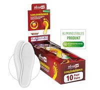 THERMOPAD foot warmers - THE ORIGINAL: 10 pairs of heat pads (available in 5 sizes) - Heated Insoles for 9 hours of warmth I Extra warm heating pads for shoes & ski boots