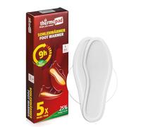 THERMOPAD foot warmers - THE ORIGINAL: 5 pairs of heat pads (available in 5 sizes) - Heated Insoles for 9 hours of warmth I Extra warm heating pads for shoes & ski boots