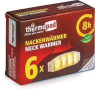 THERMOPAD neck warmer - THE ORIGINAL: 6 or 10 heat pads for 8 hours of warmth I Ready-to-use heat patches with extra warm heating pads - suitable as a shoulder warmer & kidney warmer