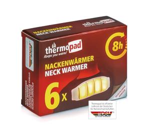 THERMOPAD neck warmer - THE ORIGINAL: 6 or 10 heat pads for 8 hours of warmth I Ready-to-use heat patches with extra warm heating pads - suitable as a shoulder warmer & kidney warmer
