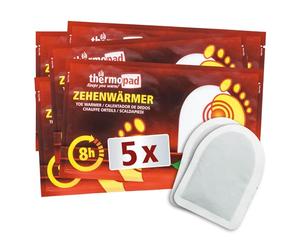 Thermopad Toe/Foot Warmers, 5 Pairs