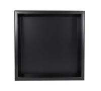 Thermopanel 304 Stainless Steel Recess Shower Niche - Matte Black - 305 X 305 X 103mm