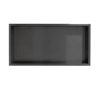 Thermopanel 304 Stainless Steel Recess Shower Niche - Noir Black (610 X 305 X 103mm)