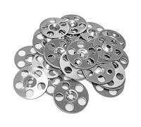 Thermopanel 36mm Stainless Steel Washers for Tile Backerboard - Pack of 15 Tile Backerboard Washers to Fix Marmox, Wedi Type Insulation Boards to Floors and Walls, 15 of Pack