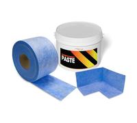 Thermopanel Premium Tanking Kit - Wet room, Shower, Bathroom, Waterproofing with Internal Corner, 5m Membrane Tape