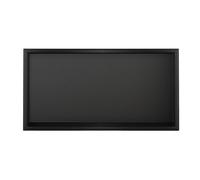 Thermopanel Stainless Steel Shower Niche With Led Lighting - Matte Black (80mm Depth) - 610 X 305 X 80mm