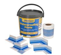 Thermopanel TPE Medium Tanking Kit - Waterproofing Membrane System with Sealing Tape & Corner Seals, Wet Room Tanking Kit for Showers Bathrooms Kitchens, Leak Protection