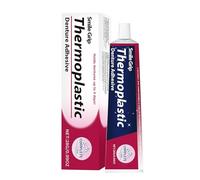 Thermoplastic Denture Adhesive Cream 28g Long-Lasting Soft Reliner Tooth Glue Secure Grip For Daily Use, Reduces Displacement, Comfort Fit For Women Men Adults