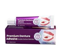 Thermoplastic Denture Adhesive Cream - Long Lasting Super Hold for Dentures, Waterproof Formula for Upper, Lower & Partials, 40g Net Weight