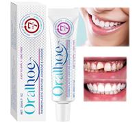 Thermoplastic Denture Adhesive Cushion - Strong Hold Denture Fixative for False Teeth, with Denture Reline Kit and Dental Glue - Easy to Apply Tooth Adhesive for a Firm Fit