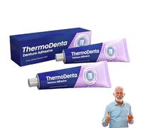 Thermoplastic Denture Adhesive,Long-Lasting Denture Reline Kit, Denture Glue Extra Strong,De-nture Adhesives Strong, Tooth Bonding Ki/t (2pcs)
