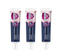 Thermoplastic Denture Adhesive,Strong Seal for Secure Denture Fit,Easy to Apply，Suitable for All Ages,3pcs