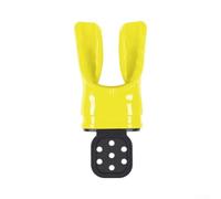 Thermoplastic Diving Mouthpiece Moldable Breathing Tube Regulator For Snorkel Soft Comfortable Bite Structure Long Lasting Reusable Scuba Gear Accessory In Lavender Color(Yellow)