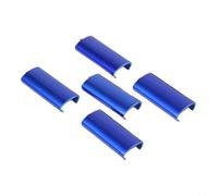 Thermoplastic Polyurethane Pickleball Paddle Counterweight Clip 5pcs Compatible with For 16mm Paddle Thickness for Balance Tuning (blue)