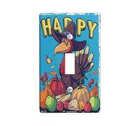 Thermoplastic Wall Plaques Thanksgiving Switch Festive Harvest Scene for Wall Decorations Thermoplastic Wall Plaques Standard Size