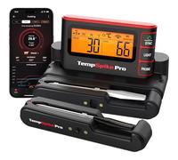 ThermoPro TempPro Bluetooth Wireless Meat Thermometer Digital, WiFi Unlimited Range, Detachable Thiner Meat Probe & Standalone Base, 565℃ Heat Resistance, Food Thermometer for Cooking Grill Smoker