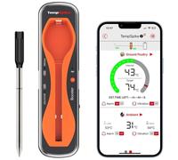 ThermoPro TempSpike 150m Range Truly Wireless Meat Thermometer, Bluetooth Meat T