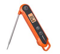 ThermoPro TP03H Digital Instant Read Meat Thermometer for Grilling Waterproof Kitchen Food LCD Thermometer with Calibration & Backlight Smoker Oil Fry