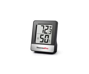 ThermoPro TP49 Digital Indoor Hygrometer Mini Room Thermometer Temperature Monitor and Humidity Meter for Home Office Air Comfort Reptile Thermomete