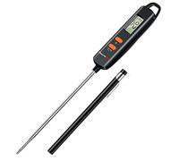 ThermoPro TP516 Digital Meat Thermometers with Probe Tip Cover Instant Read Food Thermometer Cooking Thermometer Perfect for Cooking BBQ Sugar Jam Kitchen with 12cm Temperature Probe