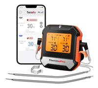 ThermoPro TP904 Digital Wireless Meat Thermometer 135M Remote Bluetooth Cooking Thermometer with Smart APP Dual Food Grade Temperature Probes for Kitchen BBQ Smoker Grill Oven Turkey Beef