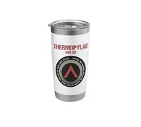 Thermopylae Epitaph Spartan Lambda Symbol Stainless Steel Insulated Tumbler