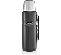 Thermos 1.2 Litre Stainless Steel King Flask - Gunmetal Grey