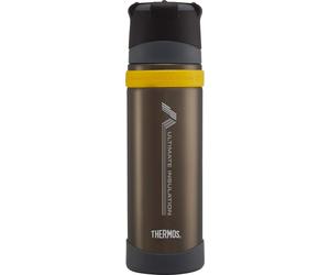 Thermos 104105 Ultimate Series Metal 900ml Flask Camping Equipment - Charcoal