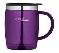 Thermos 187097 ThermoCafé Translucent Desk Mug, Purple, 450 ml, 1 Count (Pack of 1)