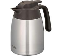 Thermos 4026.205.100 THV flask, 1.0 L, stainless steel, 12.5 cm x 16.5 cm x 16.5 cm, Stainless Steel, Edelstahl, 12,5 x 16,5 x 16,5 cm