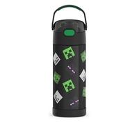 THERMOS 410mL Stainless Steel Licensed FUNtainer® Bottle, Minecraft, 14 oz