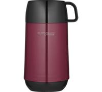 Thermos Cafe by 4053.233.050?Challenger Thermal Food Storage Container, 0.5?Litre, Plastic Black, Plastic, red, 12,5x12,5x23,5 cm