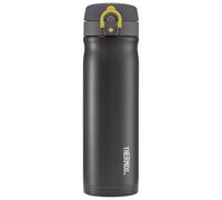 Thermos - Charcoal Direct Drink Flask (470ml) Reusable Insulated Stainless Steel Thermal Coffee Cup for Hot or Cold Drinks, Vacuum Sealed Water Flask with a Leak-Proof Lid, 10hr Hot/24hr Cold
