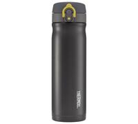 Thermos - Charcoal Direct Drink Flask (470ml) Reusable Insulated Stainless Steel Thermal Coffee Cup for Hot or Cold Drinks, Vacuum Sealed Water Flask