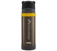 Thermos - Charcoal Ultimate Flask (500ml), Reusable Insulated Stainless Steel Thermal Coffee Cup for Hot or Cold Drinks, Vacuum Sealed Water Flask with a Leak-Proof Lid, 24hr Hot/24hr Cold